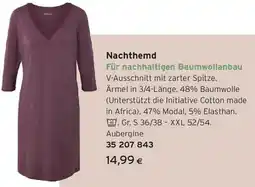 Tchibo Eduscho Nachthemd Angebot