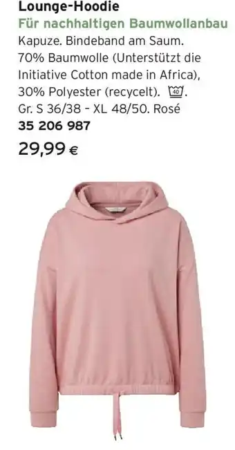 Tchibo Eduscho Lounge-Hoodie Angebot