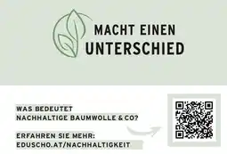 Tchibo Eduscho MACHT EINEN UNTERSCHIED Angebot