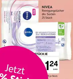 Bipa NIVEA Reinigungstücher Angebot