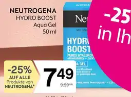 Bipa Neutrogena hydro boost aqua gel Angebot