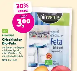 Denn's Biomarkt Griechischer Bio-Feta Angebot