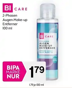 Bipa 2-Phasen Augen Make-up Entferner Angebot