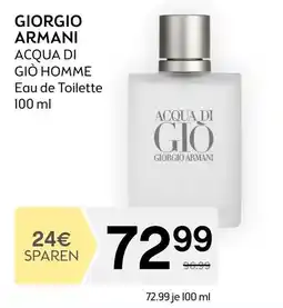 Bipa ACQUA DI GIÒ HOMME Eau de Toilette Angebot