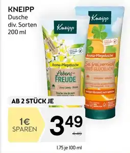 Bipa KNEIPP Dusche Angebot