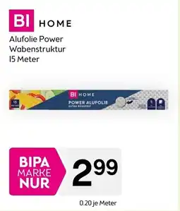 Bipa Alufolie Power Wabenstruktur Angebot