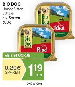 Bipa BIO DOG Hundefutter Schale Angebot