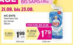 Bipa WC-ENTE Total Aktiv Gel Angebot