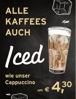 Tchibo Eduscho Iced wie unser Cappuccino Angebot