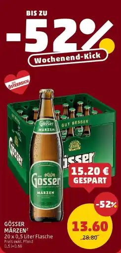 PENNY Gösser märzen Angebot