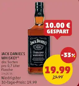 PENNY Jack daniel's whiskey Angebot