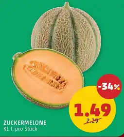 PENNY Zuckermelone Angebot