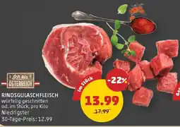 PENNY Rindsgulasch fleisch Angebot