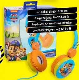 TEDi Nickelodeon Kinder Kopfhörer Paw Patrol Angebot