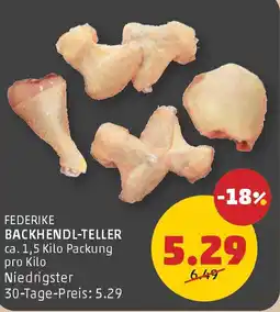 PENNY Federike backhendl teller Angebot