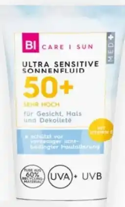 Bipa Bi Care Sun Sonnenfluid Ultra Sensitive LSF 50+ Angebot