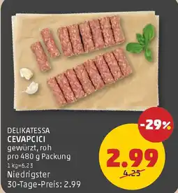 PENNY Delikatessa cevapcici Angebot
