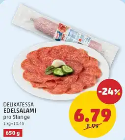 PENNY Delikatessa edelsalami Angebot