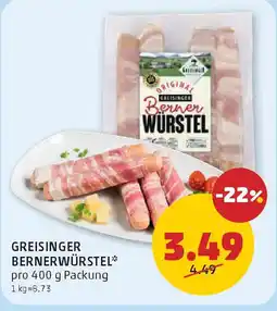 PENNY Greisinger bernerwürstel Angebot