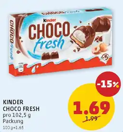PENNY Kinder choco fresh Angebot