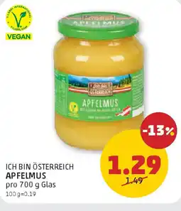 PENNY Ich bin österreich apfelmus Angebot