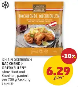 PENNY Ich bin österreich backhendl oberkeulen Angebot