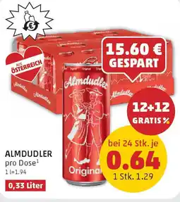PENNY Almdudler Angebot