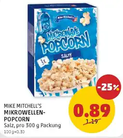 PENNY Mike mitchell's mikrowellen popcorn Angebot