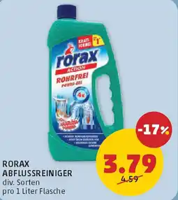 PENNY Rorax abflussreiniger Angebot