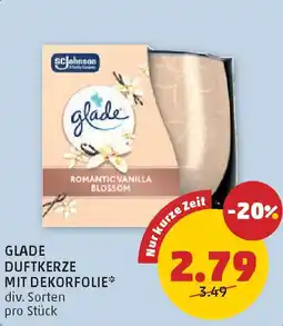 PENNY Glade duftkerze mit dekorfolie Angebot