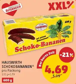 PENNY Hauswirth schokobananen Angebot