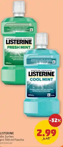 PENNY Listerine Angebot