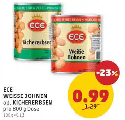 PENNY Ece weisse bohnen od. kichererbsen Angebot