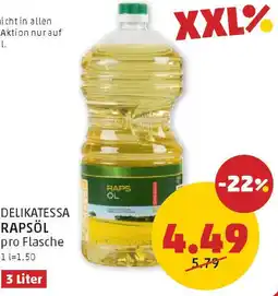 PENNY Delikatessa rapsöl Angebot