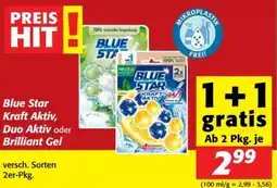 Nah&Frisch Blue Star Kraft Aktiv, Duo Aktiv oder Brilliant Gel Angebot