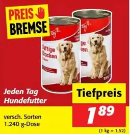Nah&Frisch Jeden Tag Hundefutter Angebot