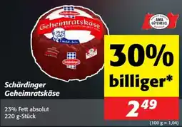Nah&Frisch Schärdinger Geheimratskäse Angebot