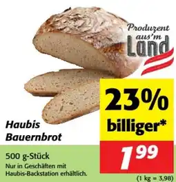 Nah&Frisch Haubis Bauernbrot Angebot