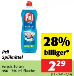 Nah&Frisch Pril Spülmittel Angebot