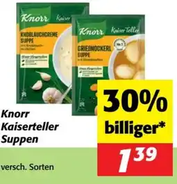 Nah&Frisch Knorr Kaiserteller Suppen Angebot