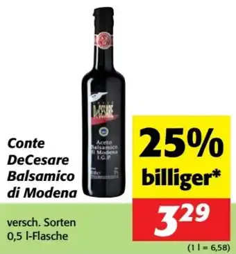 Nah&Frisch Conte DeCesare Balsamico di Modena Angebot