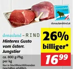 Nah&Frisch Hinteres Gusto vom österr Jungstier Angebot