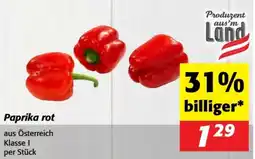 Nah&Frisch Paprika rot Angebot