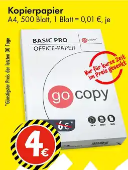 TEDi Kopierpapier Angebot