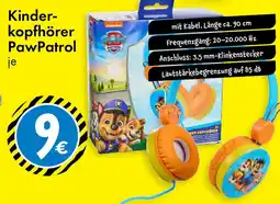 TEDi Kinder kopfhörer Paw Patrol Angebot