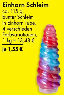 TEDi Einhorn Schleim Angebot