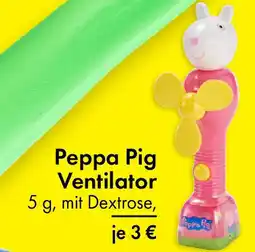 TEDi Peppa Pig Ventilator Angebot