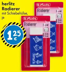 TEDi herlitz Radierer Angebot