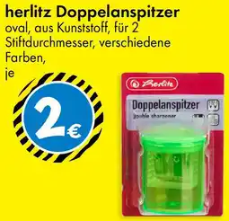 TEDi herlitz Doppelanspitzer Angebot