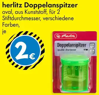 TEDi herlitz Doppelanspitzer Angebot